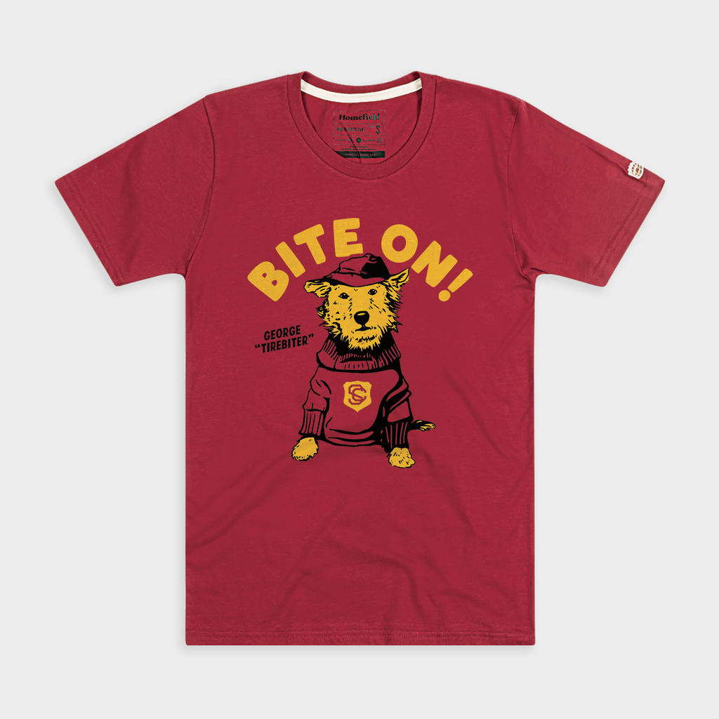 Vintage George Tirebiter USC Dog Mascot Style001 T-Shirts, Hoodie, Sweatshirt - T-Shirt, Sweatshirt, Hoodie