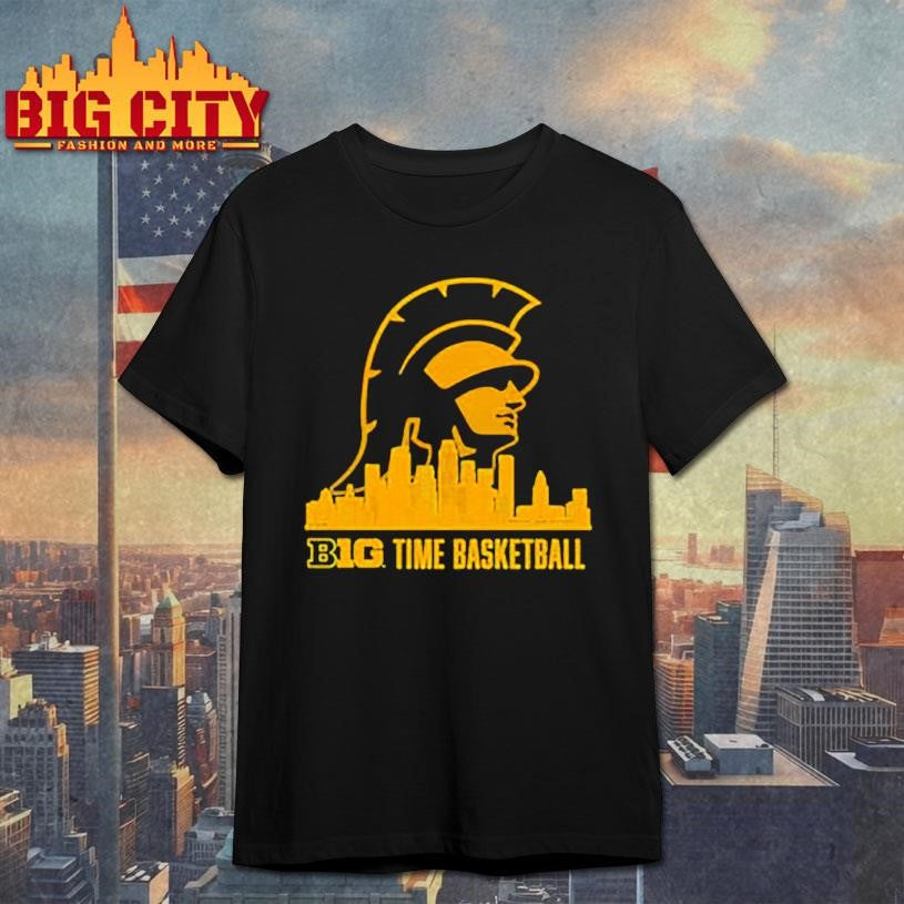 USC Trojans Big Ten Time basketball city skyline shirt Unisex T-shirt, Sweatshirt, Hoodie, Long Sleeve Tee - T-Shirt, Sweatshirt, Hoodie