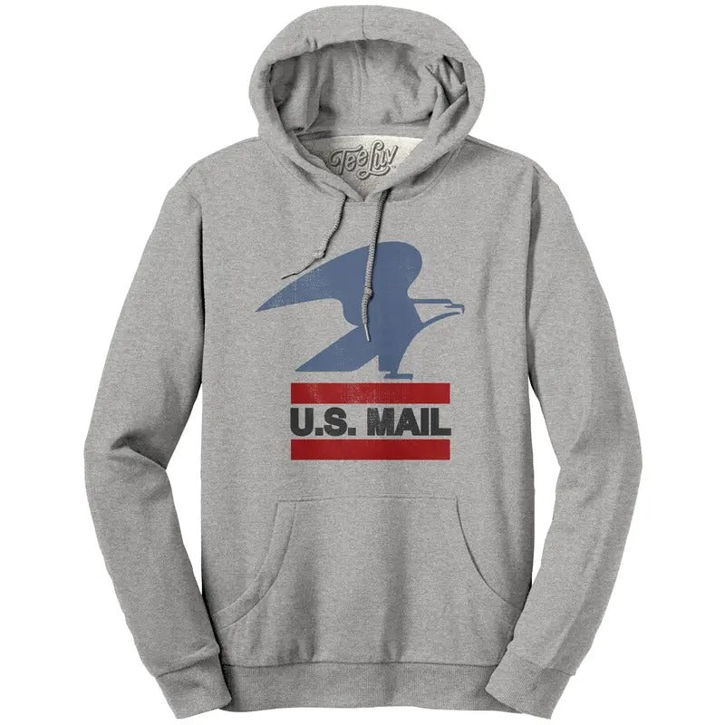 USPS U.S. Mail Eagle Hooded Gray T-Shirts, Hoodie, Sweatshirt - T-Shirt, Sweatshirt, Hoodie