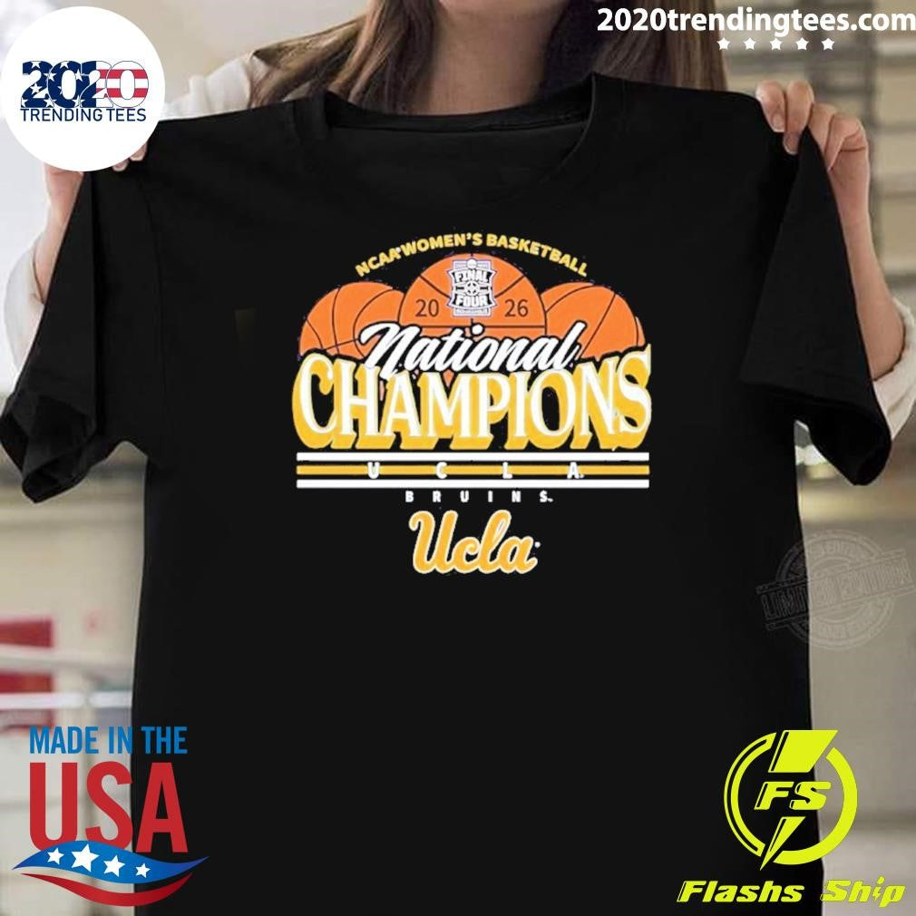 Ucla Bruins 2026 Basketball Womens National Championship Shirt Unisex T-shirt, Sweatshirt, Hoodie, Long Sleeve Tee - T-Shirt, Sweatshirt, Hoodie