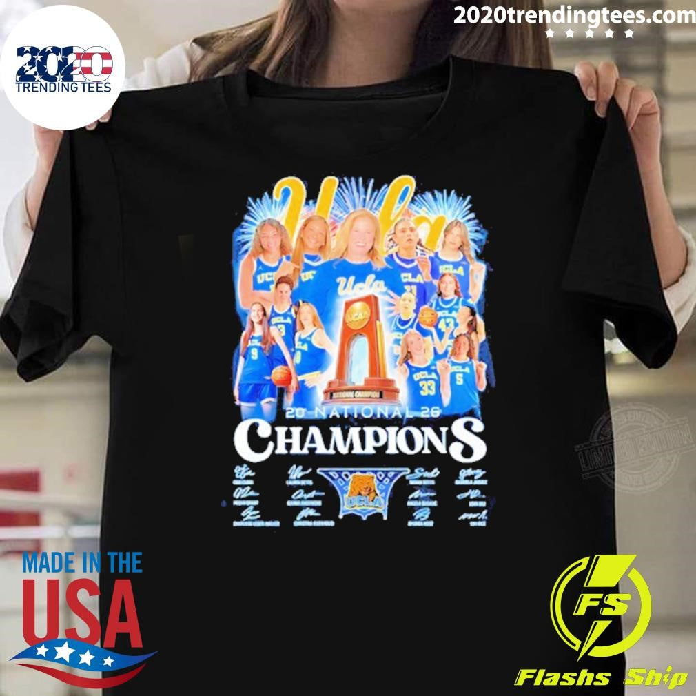 Ucla Bruins 2026 Final Four National Champions Shirt Unisex T-shirt, Sweatshirt, Hoodie, Long Sleeve Tee - T-Shirt, Sweatshirt, Hoodie