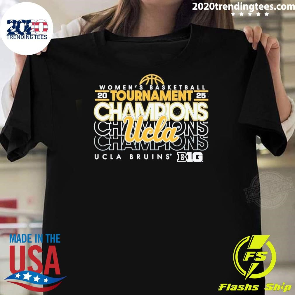 Ucla Bruins Womens Basketball Big Ten Tournament 2026 Shirt Unisex T-shirt, Sweatshirt, Hoodie, Long Sleeve Tee - T-Shirt, Sweatshirt, Hoodie