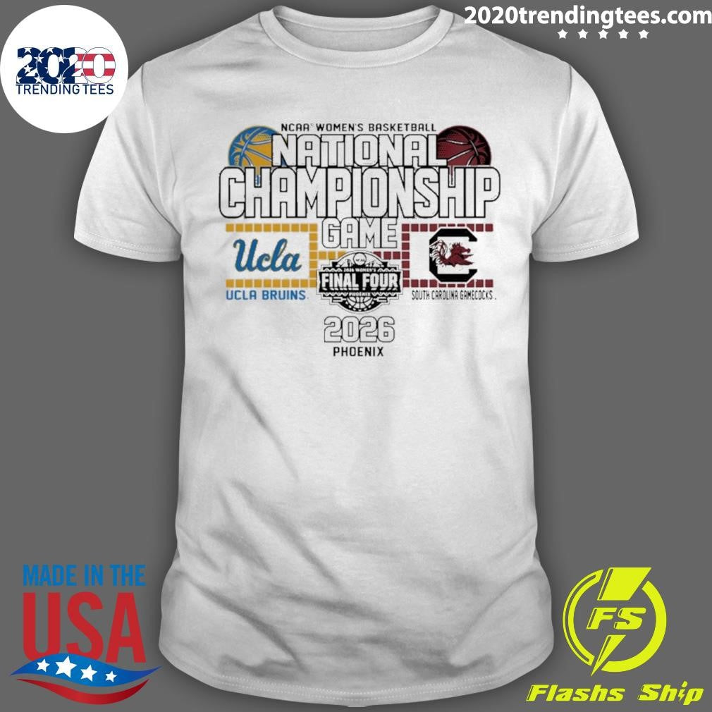Ucla Vs South Carolina 2026 Womens National Championship Matchup Shirt Unisex T-shirt, Sweatshirt, Hoodie, Long Sleeve Tee - T-Shirt, Sweatshirt, Hoodie