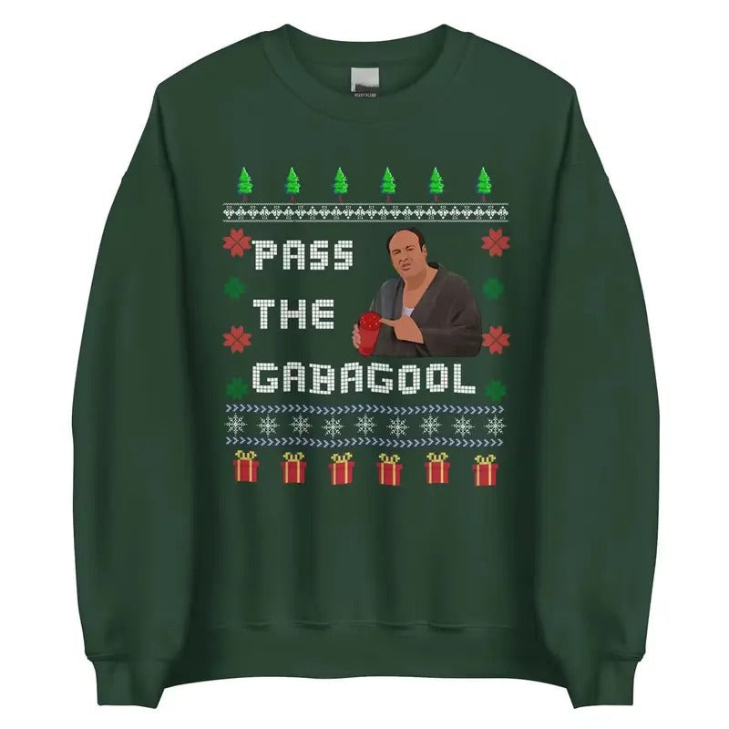 Ugly Sopranos Pass Gabagool Funny T-Shirts, Hoodie, Sweatshirt - T-Shirt, Sweatshirt, Hoodie
