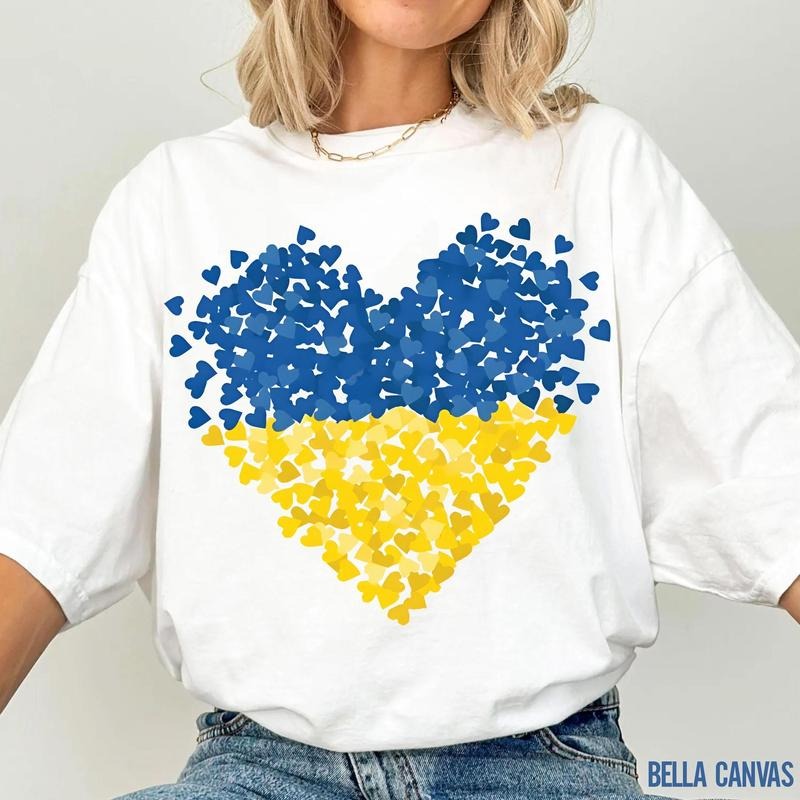Ukraine Shirt Ukraine Heart Support Ukraine I Stand Ukraine Shirt Freedom Ukraine Anti Trump Shirt Comfort Colors T-Shirts, Hoodie, Sweatshirt - T-Shirt, Sweatshirt, Hoodie