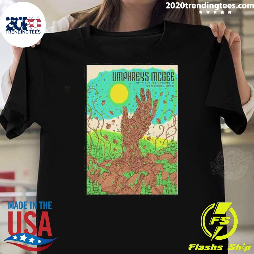 Umphreys McGee In Black Mountain NC On May 22-23 2026 Event Shirt Unisex T-shirt, Sweatshirt, Hoodie, Long Sleeve Tee - T-Shirt, Sweatshirt, Hoodie