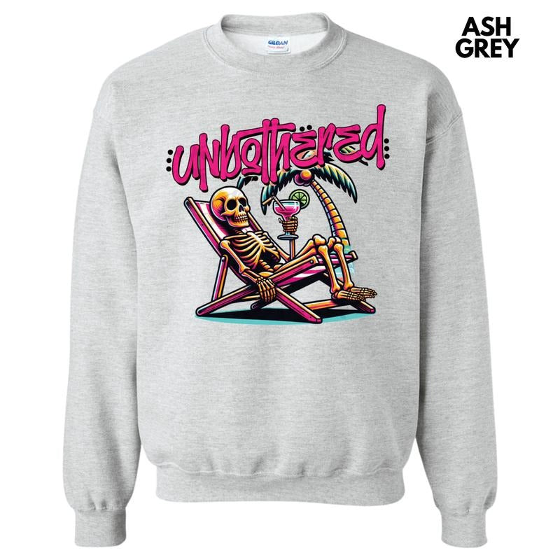 Unbothered Skeleton T-Shirts, Hoodie, Sweatshirt - T-Shirt, Sweatshirt, Hoodie