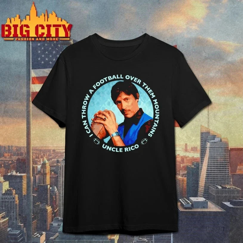 Uncle Rico I can throw a football over them mountains shirt Unisex T-shirt, Sweatshirt, Hoodie, Long Sleeve Tee - T-Shirt, Sweatshirt, Hoodie