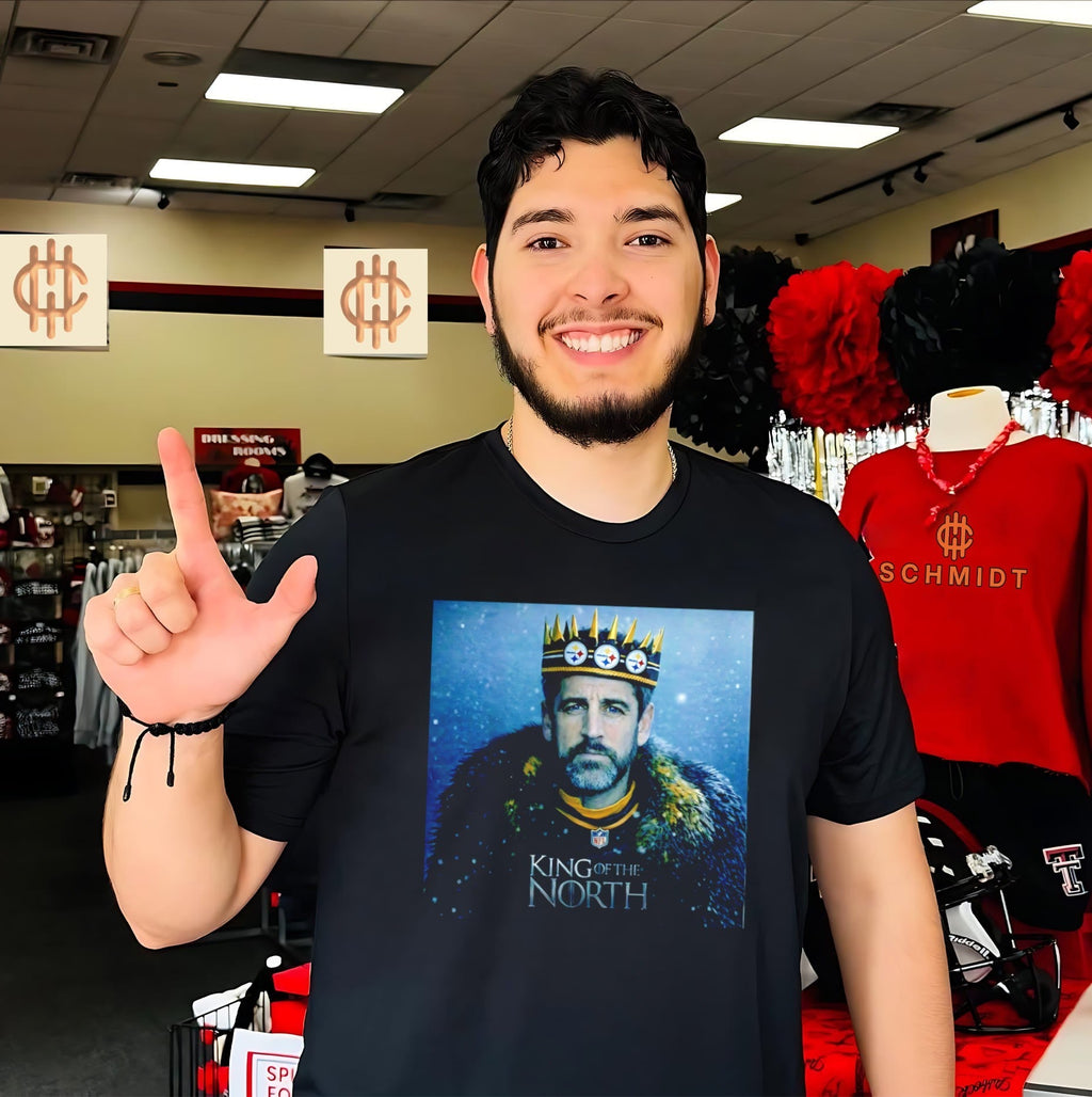 Uncle Rodgers is the King of the North Steelers shirt Unisex T-shirt, Sweatshirt, Hoodie, Long Sleeve Tee - T-Shirt, Sweatshirt, Hoodie