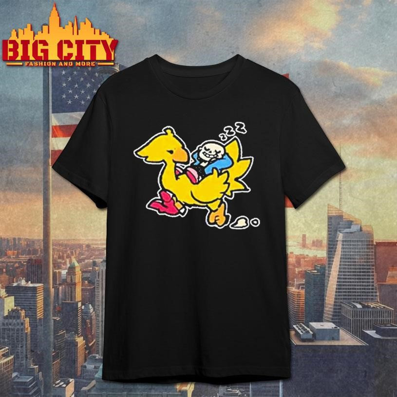 Undertale Sans And Chocobo Shirt Unisex T-shirt, Sweatshirt, Hoodie, Long Sleeve Tee - T-Shirt, Sweatshirt, Hoodie