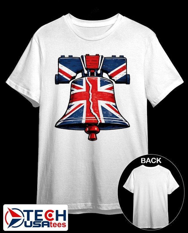Union Jack Liberty Bell Philadelphia Phillies shirt Unisex T-shirt, Sweatshirt, Hoodie, Long Sleeve Tee - T-Shirt, Sweatshirt, Hoodie