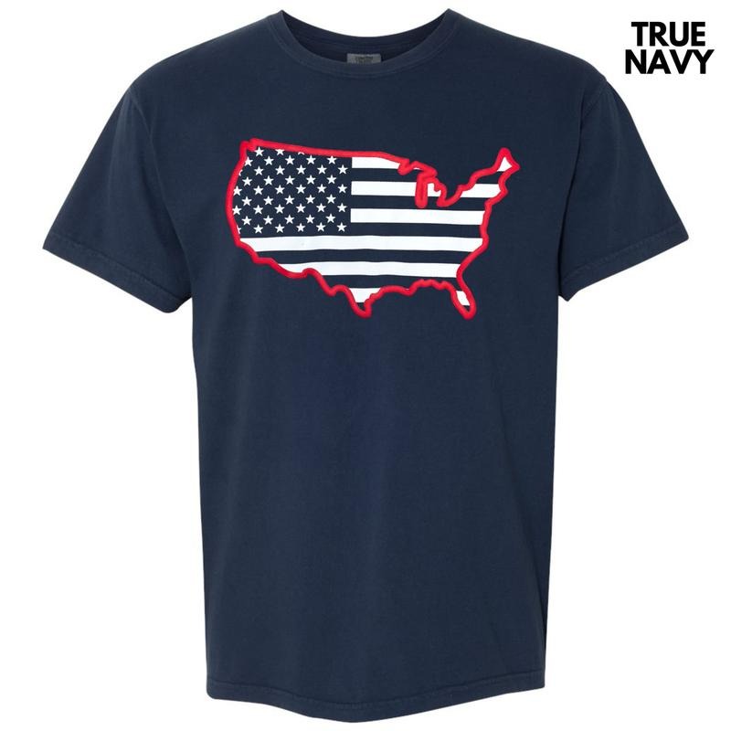 United States Red Puff Comfort Colors T-Shirts, Hoodie, Sweatshirt - T-Shirt, Sweatshirt, Hoodie