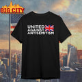 United against antisemitism UK flag shirt Unisex T-shirt, Sweatshirt, Hoodie, Long Sleeve Tee - T-Shirt, Sweatshirt, Hoodie