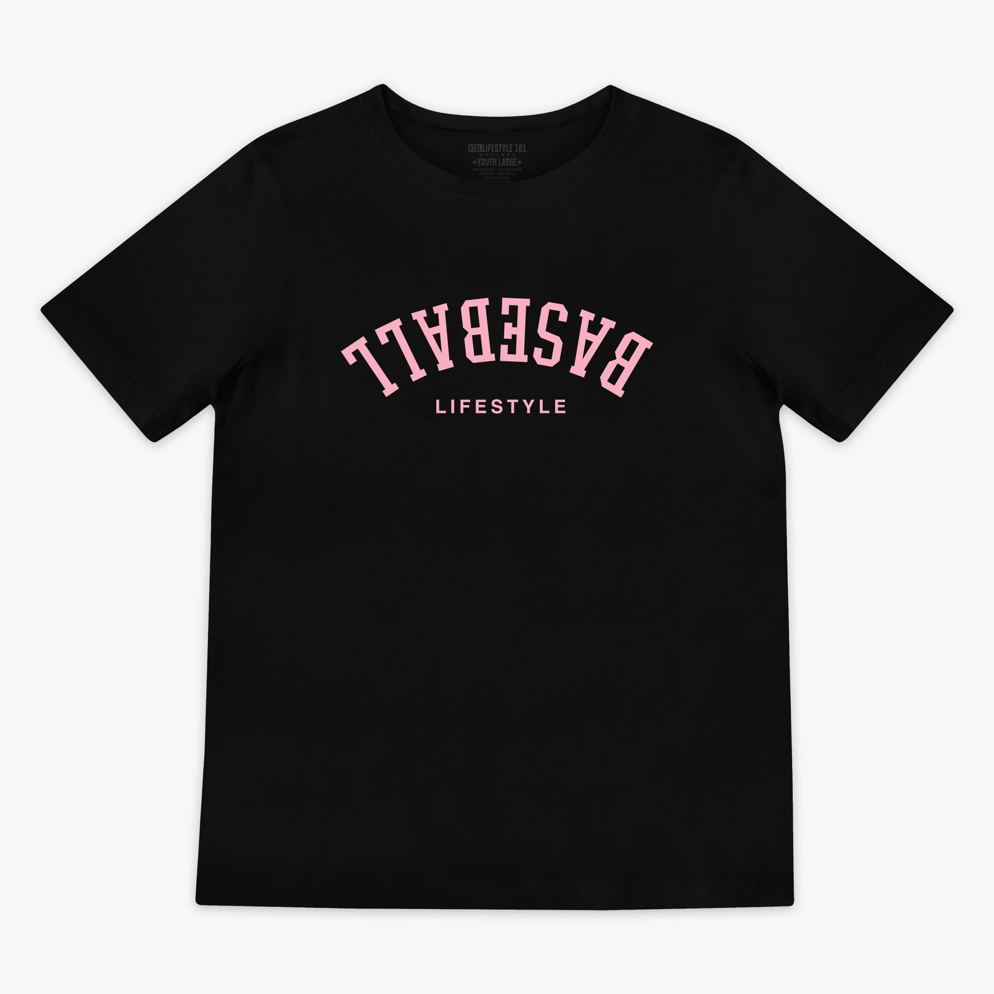 Upside Down Baseball Black Pink T-Shirts, Hoodie, Sweatshirt - T-Shirt, Sweatshirt, Hoodie