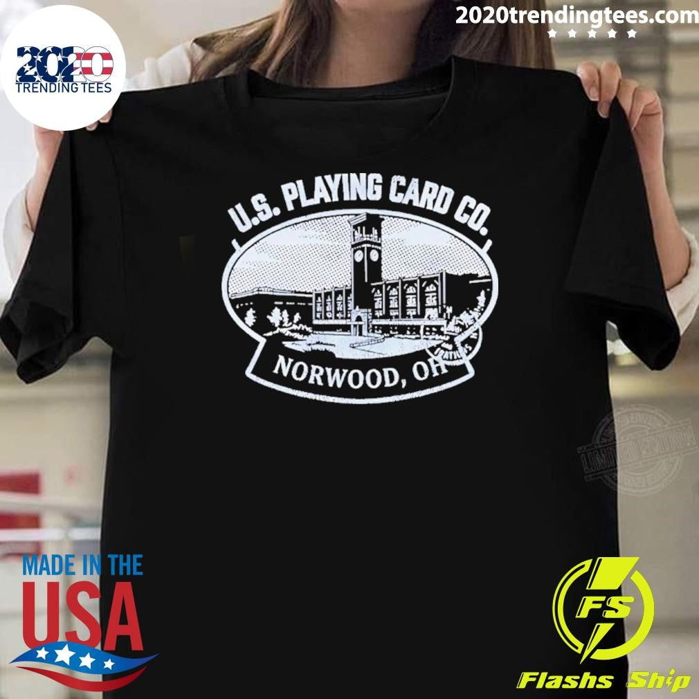 Us Playing Card Company Tower Shirt Unisex T-shirt, Sweatshirt, Hoodie, Long Sleeve Tee - T-Shirt, Sweatshirt, Hoodie