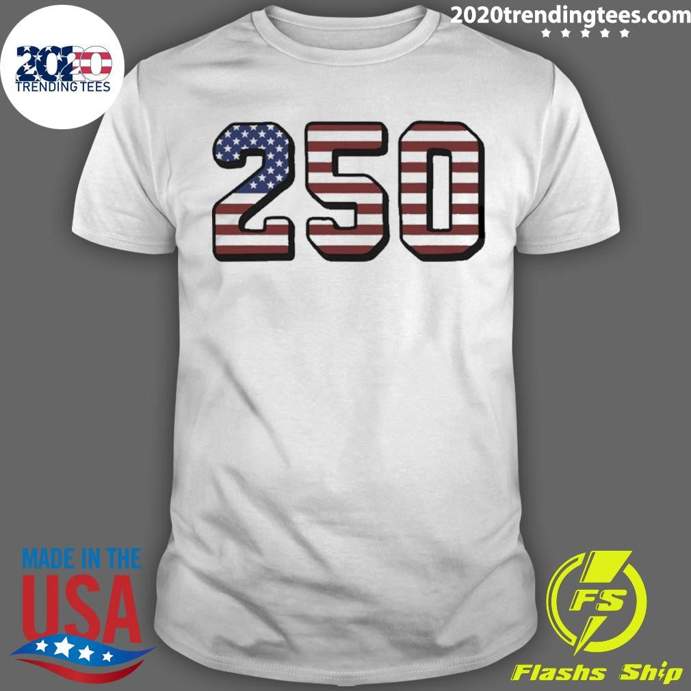 Usa 250 American Flag Shirt Unisex T-shirt, Sweatshirt, Hoodie, Long Sleeve Tee - T-Shirt, Sweatshirt, Hoodie
