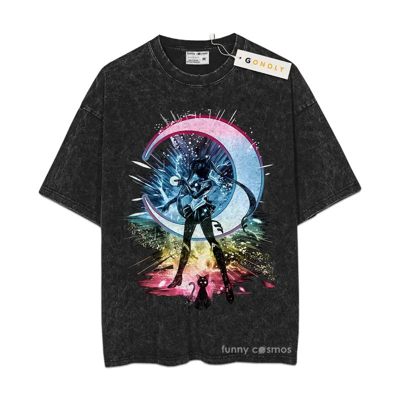 Usagi Tsukino Sailor Moon Anime Vintage Mineral Wash T-Shirts, Hoodie, Sweatshirt - T-Shirt, Sweatshirt, Hoodie