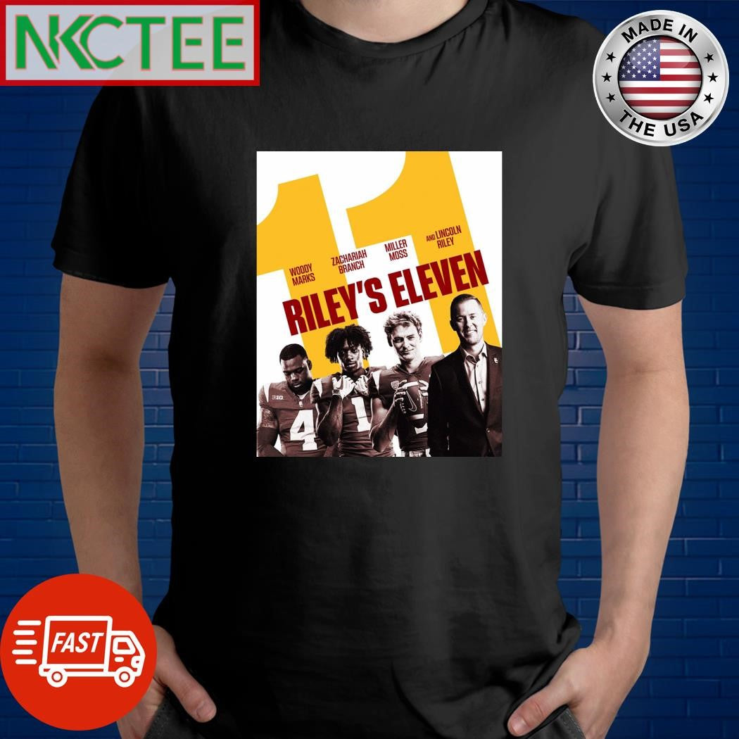 Usc Gets The Job Done Against No. 13 Lsu In Vegas 11 Riley’s Eleven shirt Unisex T-shirt, Sweatshirt, Hoodie, Long Sleeve Tee - T-Shirt, Sweatshirt, Hoodie