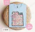 Utah Floral Bow Gildan Cute State Coquette Top T-Shirts, Hoodie, Sweatshirt - T-Shirt, Sweatshirt, Hoodie