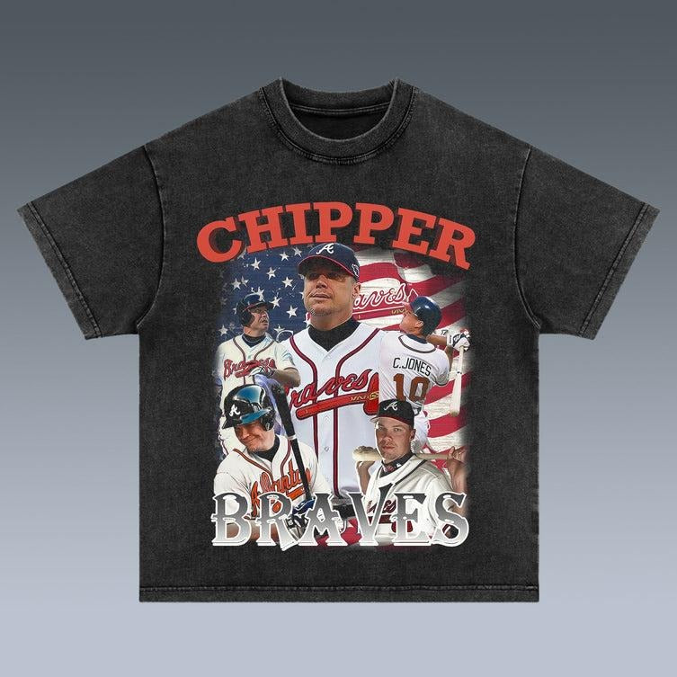 VINTAGE CHIPPER JONES& ATLANTA BRAVES T-Shirts, Hoodie, Sweatshirt - T-Shirt, Sweatshirt, Hoodie