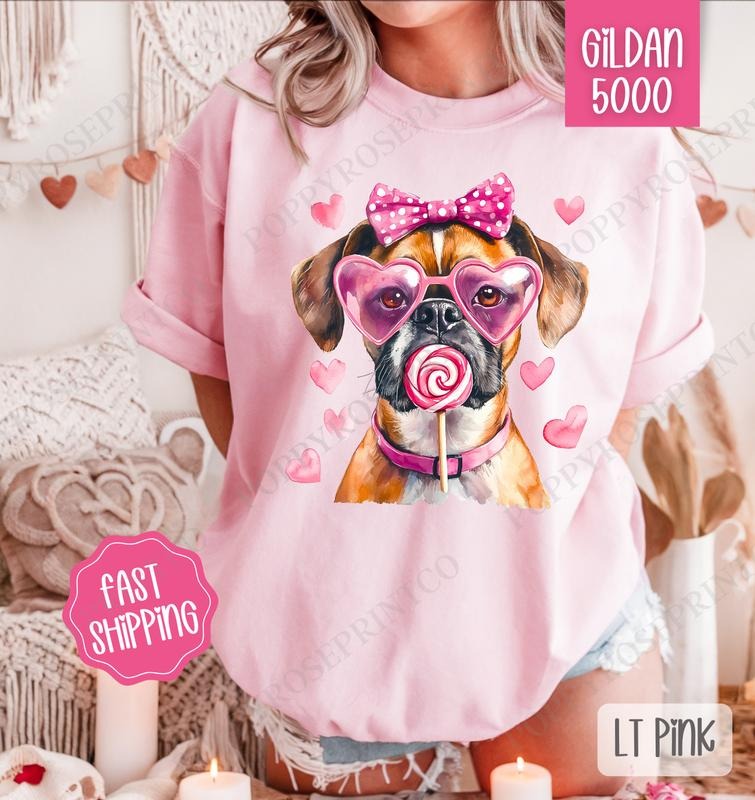Valentine Boxer Shirt Gildan Cute Plus Sizes T-Shirts, Hoodie, Sweatshirt - T-Shirt, Sweatshirt, Hoodie