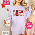 Valentine Cats Comfort Colors Cat T-Shirts, Hoodie, Sweatshirt - T-Shirt, Sweatshirt, Hoodie