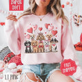 Valentine Dogs Cute T-Shirts, Hoodie, Sweatshirt - T-Shirt, Sweatshirt, Hoodie
