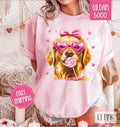 Valentine Golden Retriever Shirt Gildan Cute Plus Sizes T-Shirts, Hoodie, Sweatshirt - T-Shirt, Sweatshirt, Hoodie