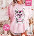 Valentine Husky Shirt Gildan Cute Plus Sizes T-Shirts, Hoodie, Sweatshirt - T-Shirt, Sweatshirt, Hoodie
