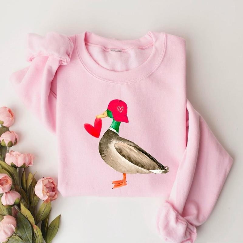 Valentine Mallard Duck Hunting Shirt Shirt Cute Valentine Shirts T-Shirts, Hoodie, Sweatshirt - T-Shirt, Sweatshirt, Hoodie