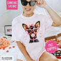 Valentine Pinscher Shirt Comfort Colors Cute T-Shirts, Hoodie, Sweatshirt - T-Shirt, Sweatshirt, Hoodie