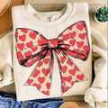 Heart Coquette Bow Retro Valentine Valentine Love Romantic T-Shirts, Hoodie, Sweatshirt - T-Shirt, Sweatshirt, Hoodie