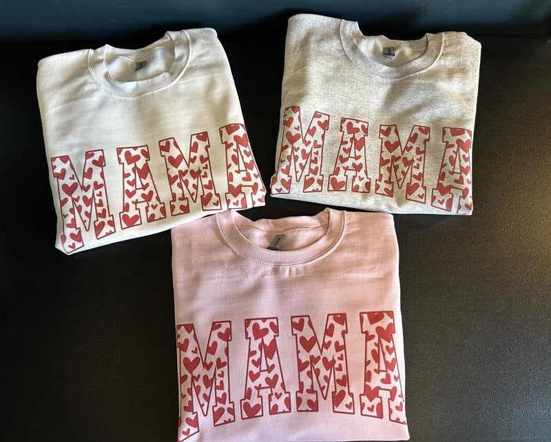 Valentines Mama Heart T-Shirts, Hoodie, Sweatshirt - T-Shirt, Sweatshirt, Hoodie