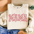 Valentines Mama Glitter Valentines Valentines Hearts Mama Varsity Retro Valentines XOXO T-Shirts, Hoodie, Sweatshirt - T-Shirt, Sweatshirt, Hoodie