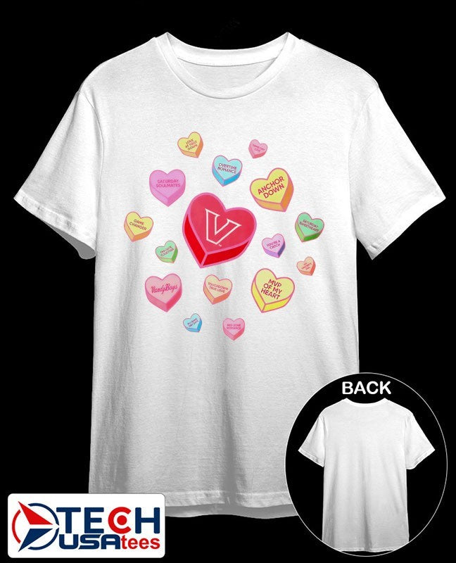 Vanderbilt Commodores Sweet Talk Valentines Day shirt Unisex T-shirt, Sweatshirt, Hoodie, Long Sleeve Tee - T-Shirt, Sweatshirt, Hoodie