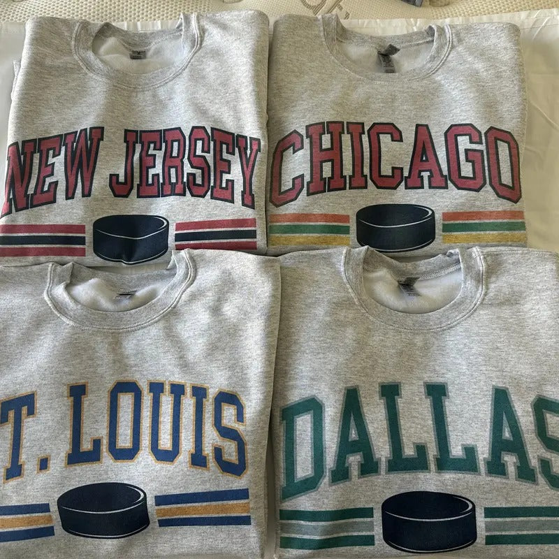 Varsity Hockey Comfy T-Shirts, Hoodie, Sweatshirt - T-Shirt, Sweatshirt, Hoodie
