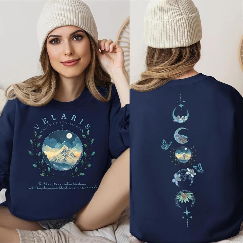 Velaris City Starlight Court Thorns Roses Shirt Velaris Acotar Shirt Starlight Acotar Bookish T-Shirts, Hoodie, Sweatshirt - T-Shirt, Sweatshirt, Hoodie