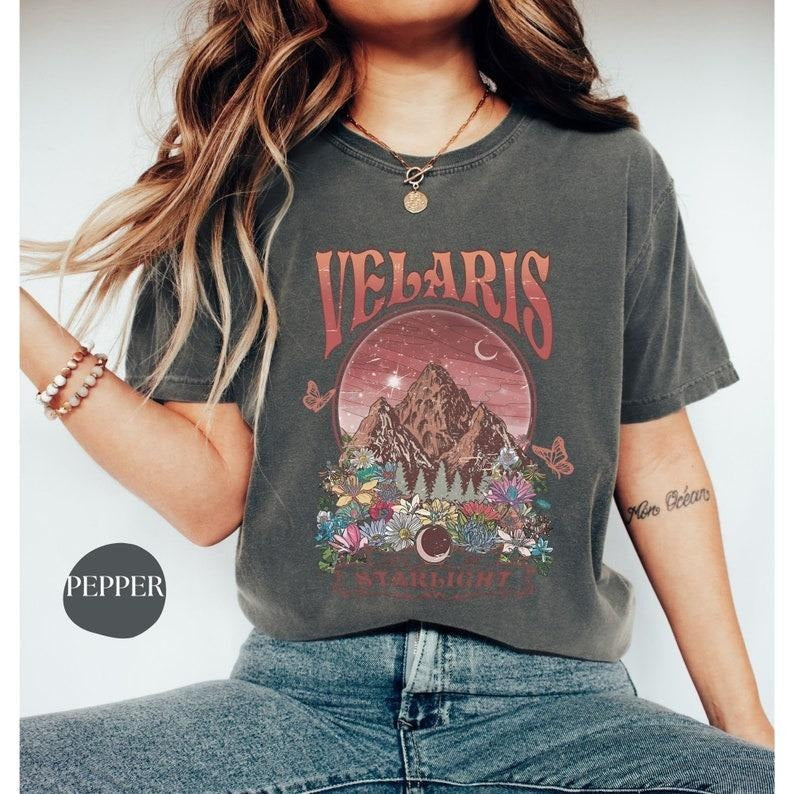 Velaris City Starlight Shirt Night Court Shirt Bookish Court Thorns Roses Shirt ACOTAR Velaris T-Shirts, Hoodie, Sweatshirt - T-Shirt, Sweatshirt, Hoodie