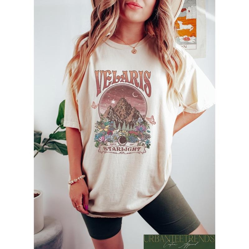 Velaris City Starlight Shirt Velaris ACOTAR Night Court SJM Her House Wind Book T-Shirts, Hoodie, Sweatshirt - T-Shirt, Sweatshirt, Hoodie