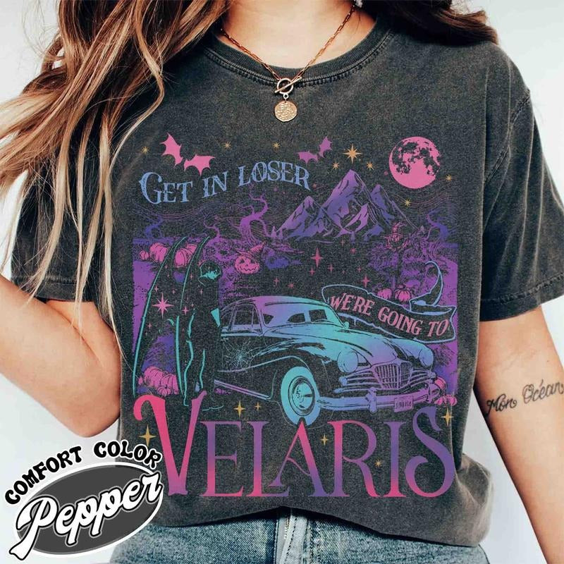 Velaris City Starlight Velaris City Starlight Shirt Get Loser Were Going Velaris Shirt Velaris Comfort Colors Shirt T-Shirts, Hoodie, Sweatshirt - T-Shirt, Sweatshirt, Hoodie