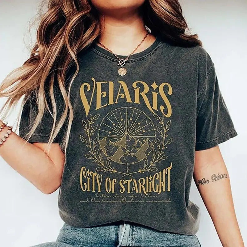 Velaris Shirt Velaris City Starlight Shirt Night Court Shirt Sjm Size M New T-Shirts, Hoodie, Sweatshirt - T-Shirt, Sweatshirt, Hoodie