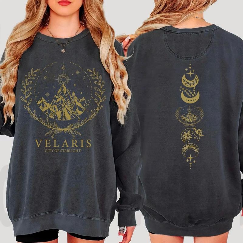 Velaris Acotar Shirt Thorns Roses Court Dreams Acotar Fan Shirt Night Court SJM Bookish T-Shirts, Hoodie, Sweatshirt - T-Shirt, Sweatshirt, Hoodie