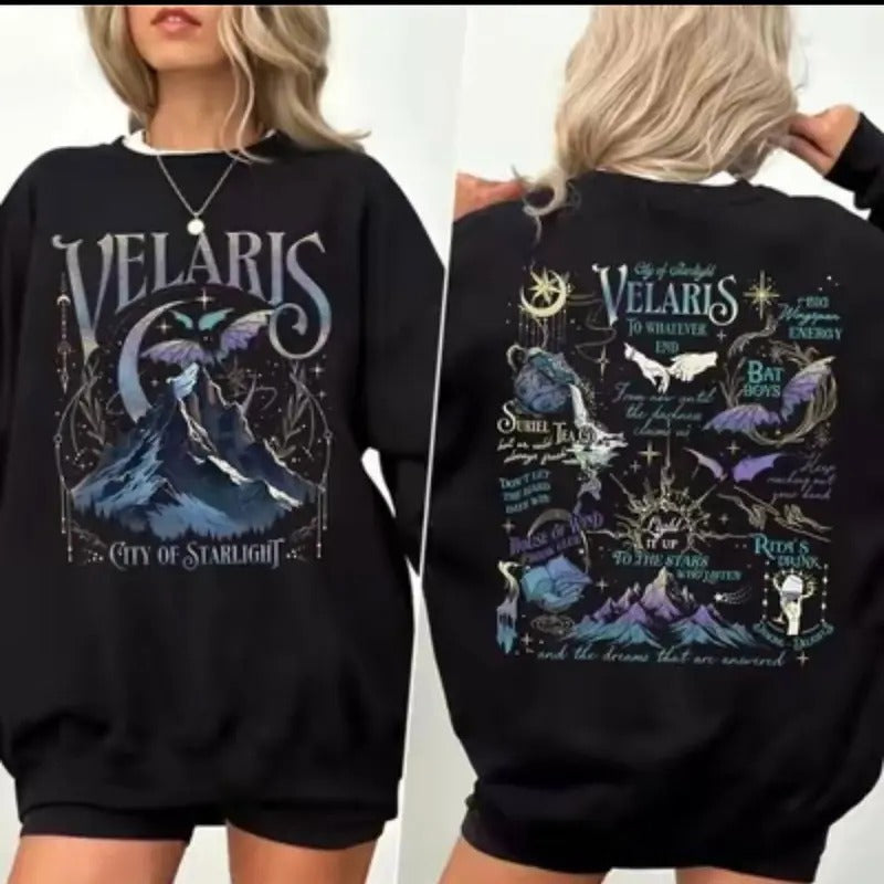 Velaris Velaris City Starlight Night Court Shirt Shirt City Starlight T-Shirts, Hoodie, Sweatshirt - T-Shirt, Sweatshirt, Hoodie