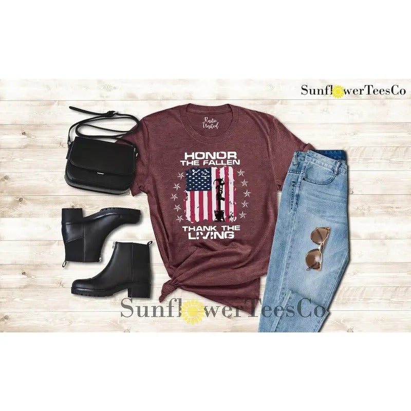 Veteran Shirt Veteran 4th July Honor Fallen Shirt American Veteran Shirt Patriotic Shirt Memorial Day Shirt T-Shirts, Hoodie, Sweatshirt - T-Shirt, Sweatshirt, Hoodie