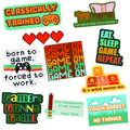 Video Game Sticker Extra Large Stickers Funny Adhesives Memes Sarcastic Funny Gamer Multi T-Shirts, Hoodie, Sweatshirt - T-Shirt, Sweatshirt, Hoodie