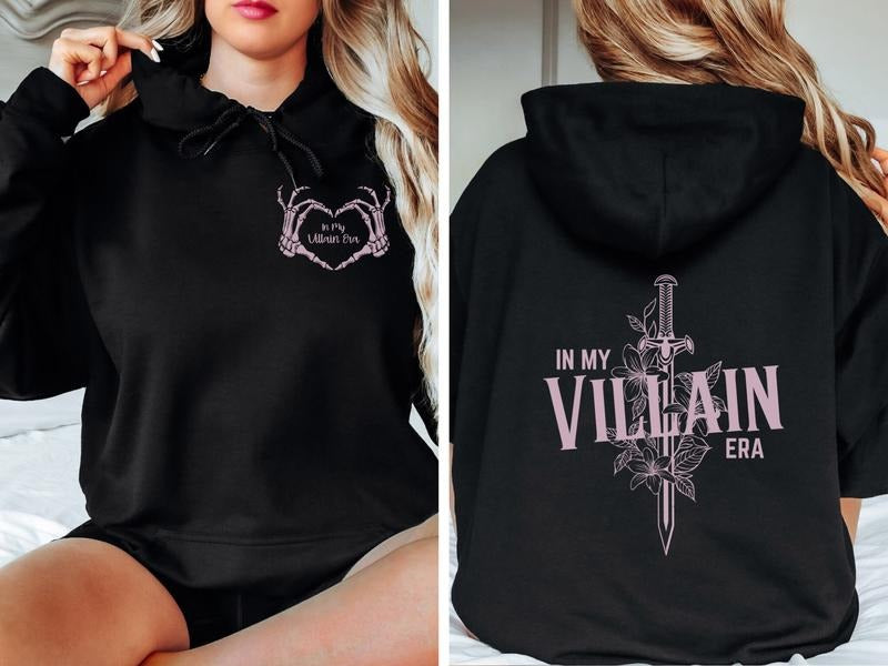 Villain Era Dark Academia Dark Romance Morally Grey Shirt Bookish Soft Comfort Long Sleeves Fabric T-Shirts, Hoodie, Sweatshirt - T-Shirt, Sweatshirt, Hoodie