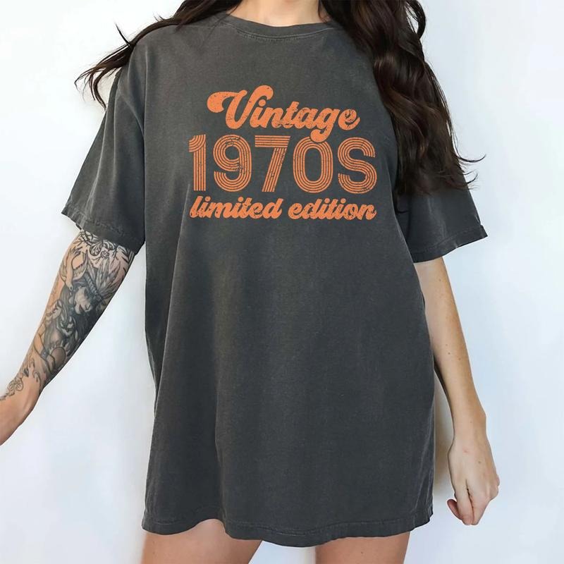 Vintage 1970s Limited Retro My Fifties Era Vintage Shirt 50s Funny Shirt Vintage My Fifties 'S Menswear Tops Womenswear Cotton Fabric Relaxed Fit Chic T-Shirts, Hoodie, Sweatshirt - T-Shirt, Sweatshirt, Hoodie
