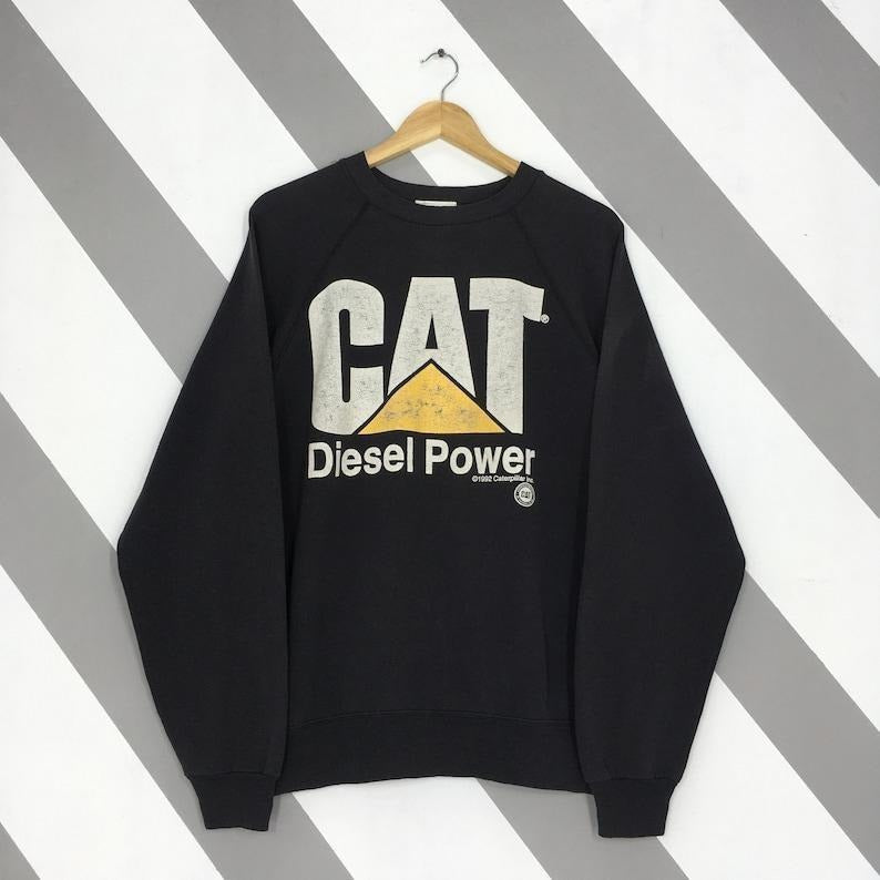 Vintage 1992 Caterpillar Diesel Power Large CAT Caterpillar Inc Diesel Power CAT Caterpillar Racing Black T-Shirts, Hoodie, Sweatshirt - T-Shirt, Sweatshirt, Hoodie