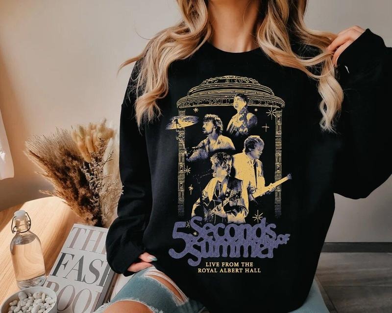 Vintage 5 Seconds Summer Show Tour 5SOS Eras Tribute T-Shirts, Hoodie, Sweatshirt - T-Shirt, Sweatshirt, Hoodie