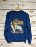 Vintage 70'S 80'S Dog Springer Spaniel Pheasant Hunting Faded Blue That 70'S Show Menswear Athletic T-Shirts, Hoodie, Sweatshirt - T-Shirt, Sweatshirt, Hoodie